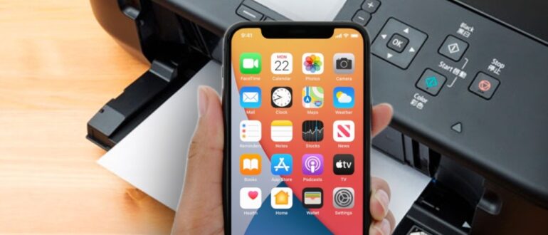 печати PDF-файлов прямо с iPhone