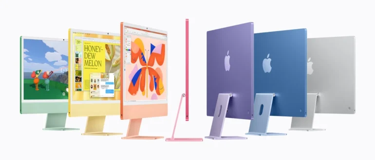 Новый 24-дюймовый моноблок Apple iMac на базе процессора M6 в семи цветах
