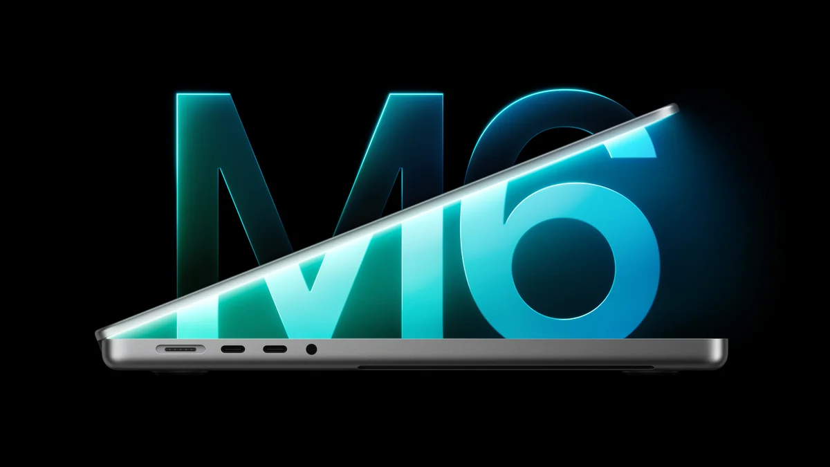 Новый 14-дюймовый MacBook Pro на базе процессора Apple M6